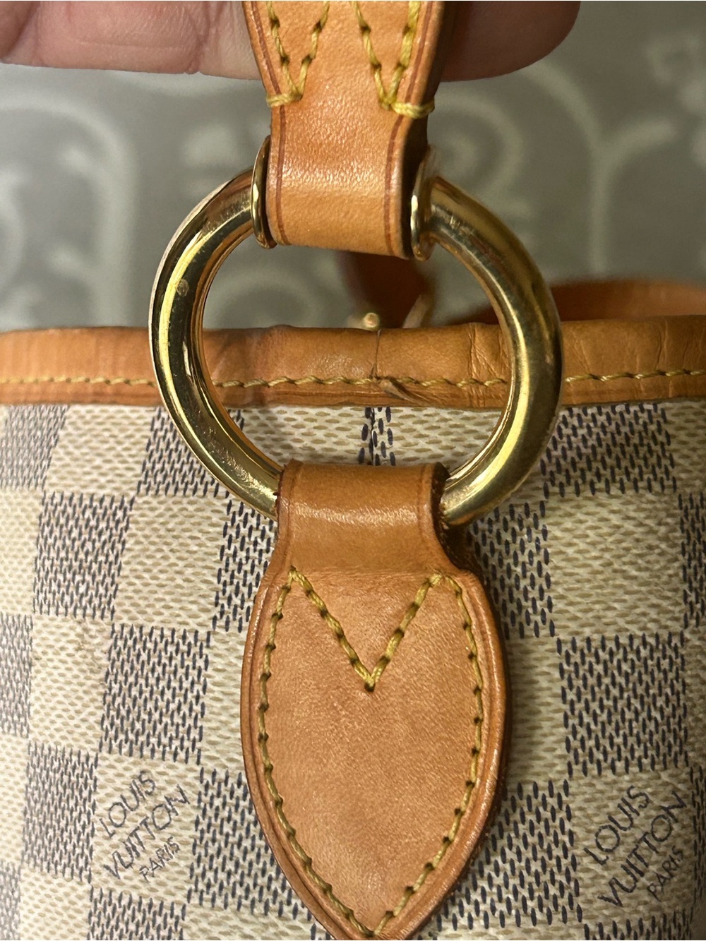 Louis Vuitton Damier Purse Single Strap with Coa - Picture 11 of 16